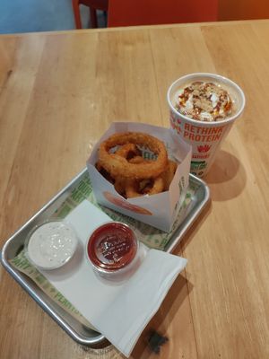 Post doctor pick me up at Next Level Burger - Concord in Concord