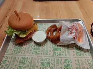 The food has gotten better here recently - love the onion rings. at Next Level Burger - Concord in Concord