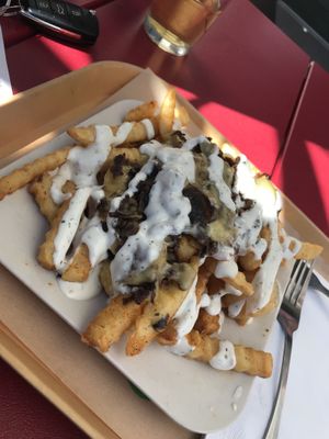 Loaded bacon shroom fries  at Next Level Burger - Concord in Concord