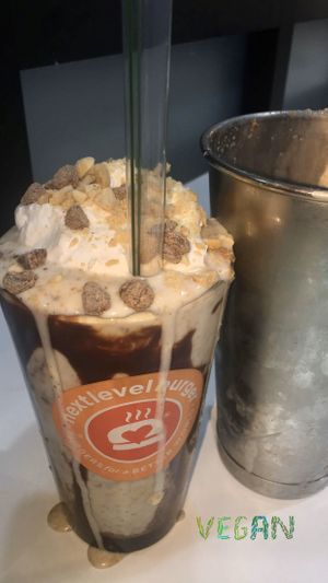 Chocolate PB milkshake  at Next Level Burger - Concord in Concord
