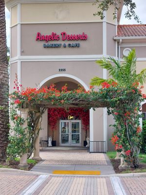 Beautiful outside & beautiful inside, too. at Angelic Desserts in Naples
