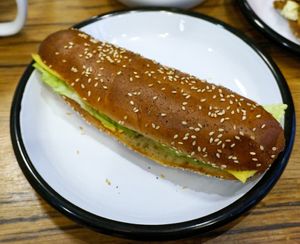 Cheezy sandwich at Wild & The Moon - Opéra in Paris