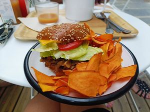 Wild burger at Wild & The Moon - Opéra in Paris