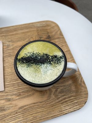 Matcha Latte with spiriluna  at Wild & The Moon - Opéra in Paris