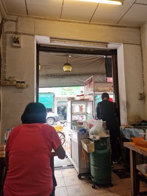 Interior at Phranakorn Vegetarian Food in Bangkok