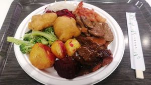 Our meal at Loving Hut - Spalena in Prague