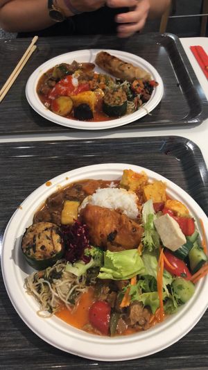 Buffet  at Loving Hut - Spalena in Prague