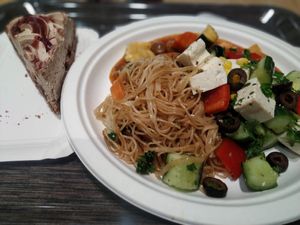 Buffet mix at Loving Hut - Spalena in Prague