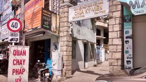 view from the street at Phap Hy in Nha Trang