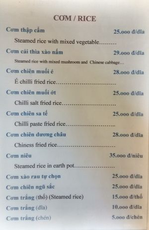 Menu page 5 at Phap Hy in Nha Trang