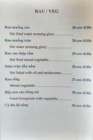Menu page 7 at Phap Hy in Nha Trang