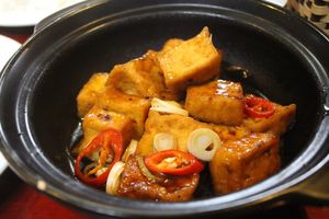 Tofu hot pot  at Phap Hy in Nha Trang