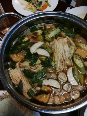 Thai hot pot  at Phap Hy in Nha Trang