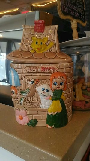 cookie jar at Dilly Dally in Halifax