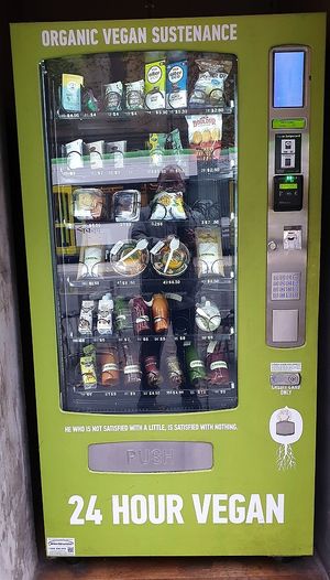 Vending Machine at Vegan Vending Machine in Melbourne