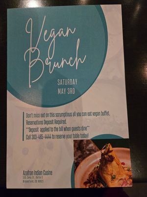 Lunch buffet at Azafran in Broomfield