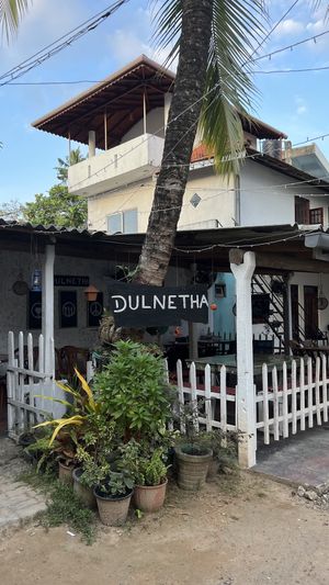 Restaurant Outside  at Dulnetha Homestay & Restaurant in Weligama