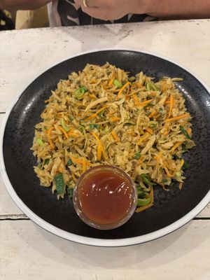 veggie kottu   at Dulnetha Homestay & Restaurant in Weligama