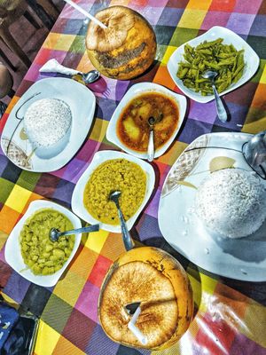 Vegetable Curry for two at Dulnetha Homestay & Restaurant in Weligama