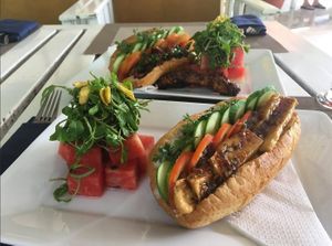 Vegetarian Banh Mi - by Mai Jo at Mai Jo Restaurant in Phu Quoc