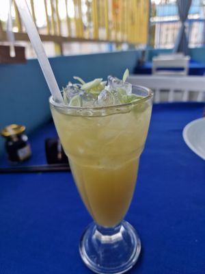 Homemade lemongrass and ginger at Mai Jo Restaurant in Phu Quoc
