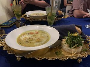 Vegan curry at Mai Jo Restaurant in Phu Quoc