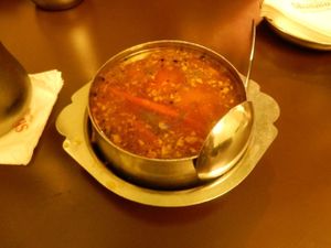 Soup at Shanmugas in Colombo