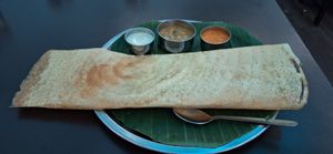 Masala dosa at Shanmugas in Colombo