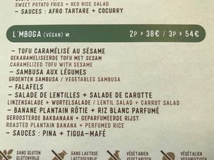 The vegan platters to share at Cafe Beguin in Brussels