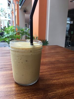 Banana shake at Soul ALife in Central Singapore