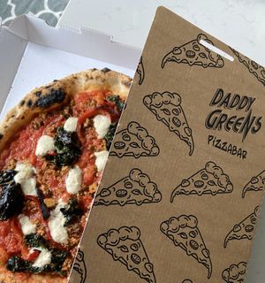 ”Sausage party (everone’s invited) at Daddy Greens Pizzabar - Humalistonkatu in Helsinki