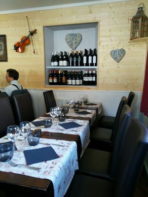 interior at Le Petit Chamois in Isola