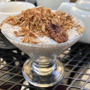 Chia seed pudding  at Tomato Pie Cafe in Lititz