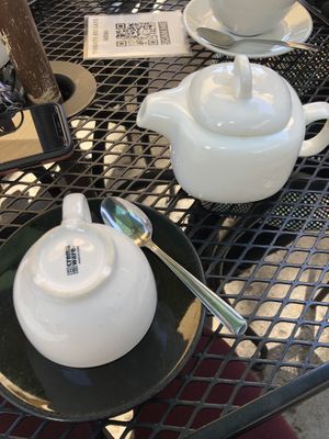 Green tea  at Tomato Pie Cafe in Lititz