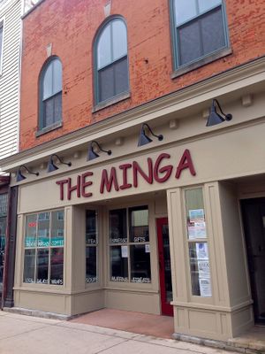 Our cafe storefront. at The Minga Cafe in Dunnville