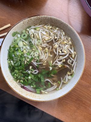 seriously, the best vegan pho in bratislava  at Bamboo in Bratislava