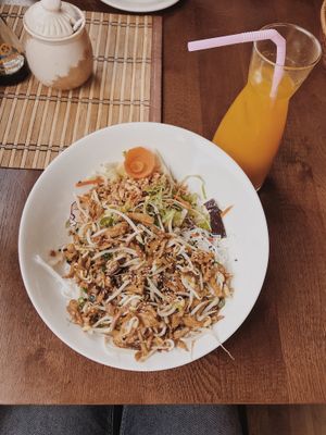 Bamboo and mango  at Bamboo in Bratislava