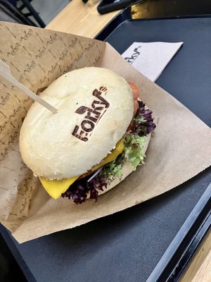 Cheese burger  at Forky's - Trnava in Trnava