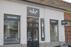 outside at Forky's - Trnava in Trnava