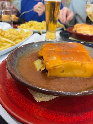 Francesinha   at Casanova in Porto