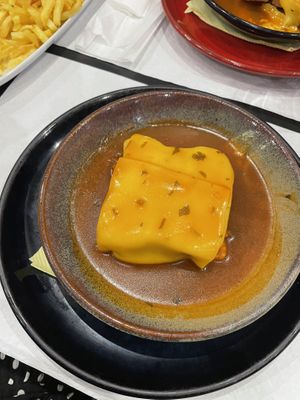 Francesinha vegan   at Casanova in Porto