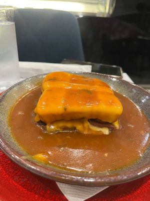 Vegan Franceshina at Casanova in Porto