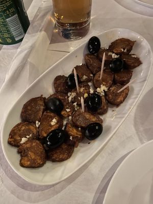 Choriço vegetariano (it’s vegan)  at Casanova in Porto