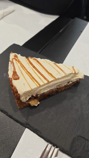 Vegan dessert. Made with biscoff. at Casanova in Porto