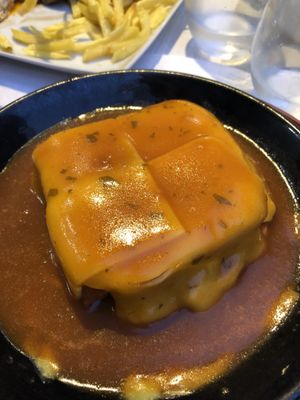Vegan francesinha  at Casanova in Porto