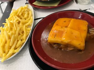 Best francesinha ever! at Casanova in Porto
