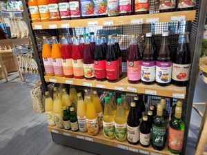 Vegan drink at Life Foodstore Grünerløkka in Oslo