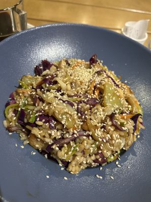 Thai veg bowl  at Klopa in Sarajevo