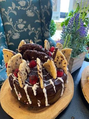 Vegan birthday cakes  at Happy Zoe Vegan Bakery in Brooklyn