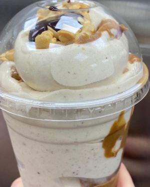 Raw vegan whips at Happy Zoe Vegan Bakery in Brooklyn